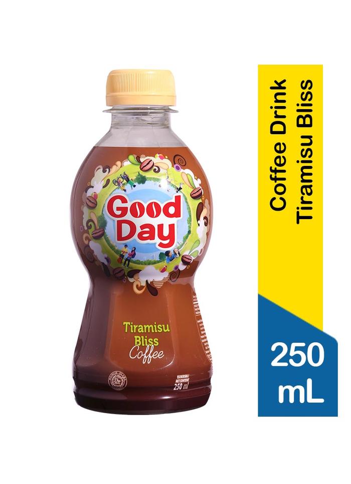 Gambar Good Day Tiramisu Bliss Coffee 250 mL Kopi Botol - 28 DEC 22 dari Little Avant_NEW undefined Tokopedia