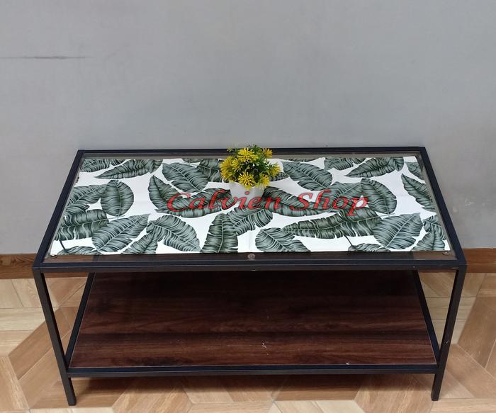 Gambar Taplak Meja Persegipanjang uk.35x85cm Taplak Meja Bahan Kanvas Premium - Leaf Leaves dari Calviens Shop undefined Tokopedia