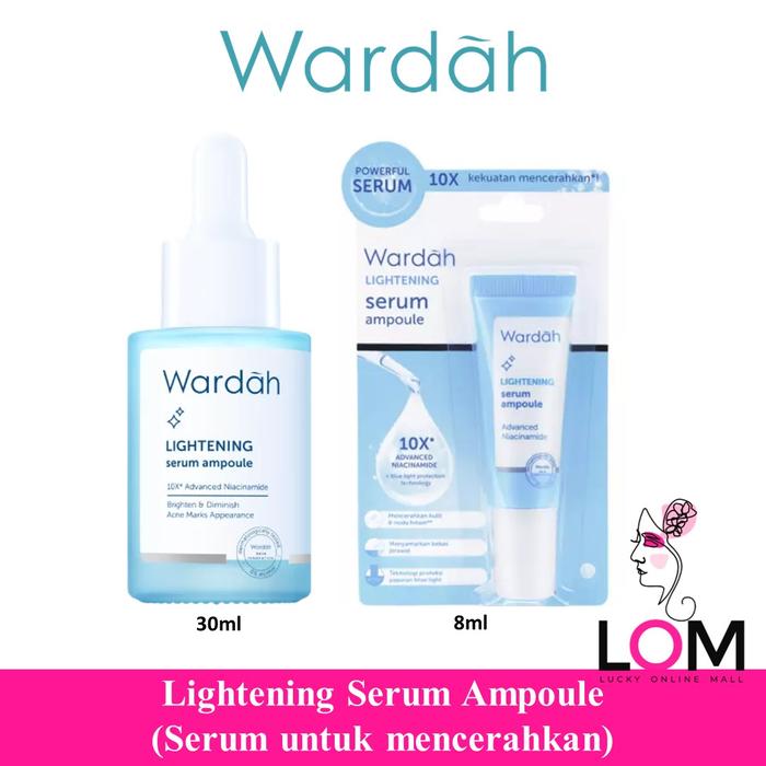 Gambar Wardah Lightening Serum Ampoule - MINI 8ML dari Lucky Online Mall undefined Tokopedia