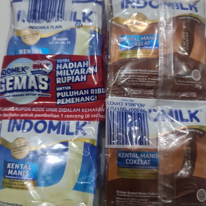 Gambar Susu indomilk sachet renceng dari sherli nevisia undefined Tokopedia