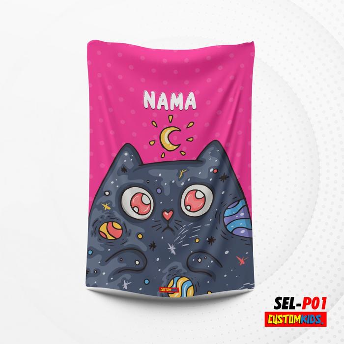 Gambar SELIMUT ANAK CUSTOM NAMA | SELIMUT ANAK PEREMPUAN KARAKTER |CUSTOMKIDS - P-01 dari Customkids undefined Tokopedia