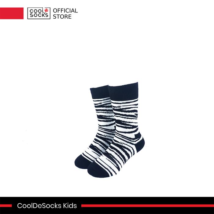Gambar CoolDeSocks Kids | Kaos Kaki Anak Motif - Zebra Pattern - Medium dari CoolDeSocks undefined Tokopedia