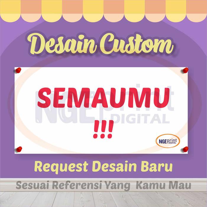Gambar Banner Ulang Tahun [FREE DESIGN] Tebal Murah / Spanduk Ulang Tahun - Request Design, Tebal 280 gr dari NGEprint Digital Indonesia undefined Tokopedia