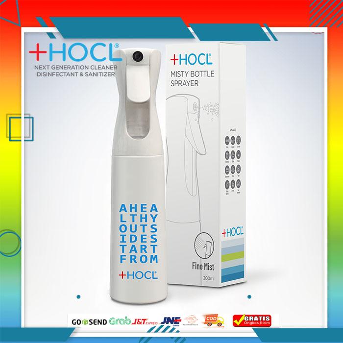 Gambar +HOCL Botol Misty Sprayer 300ml-Disinfectant and Sanitizer Sprayer - Healthy Outside dari HOCL PET CARE undefined Tokopedia