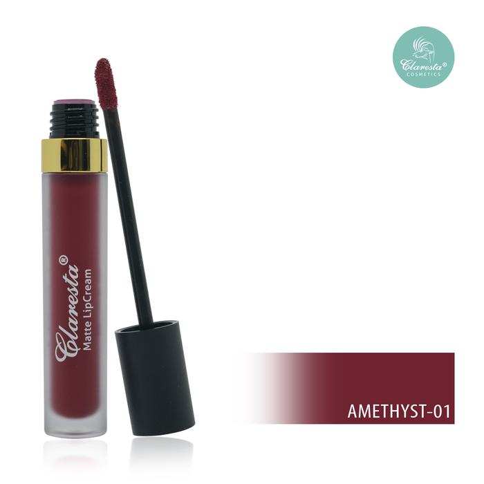 Gambar Claresta Lip Cream - 01 Amethyst dari Clarestaindonesia undefined Tokopedia