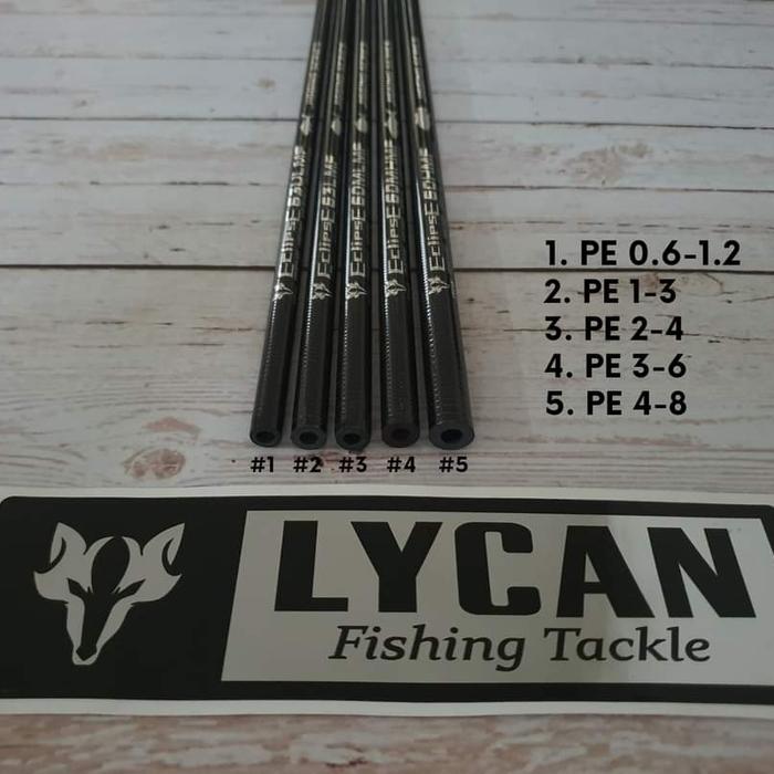 Gambar NEW blank LYCAN ECLIPSE jigging series - lycan eclipse, pe 3-6 dari Bfishing tackle undefined Tokopedia