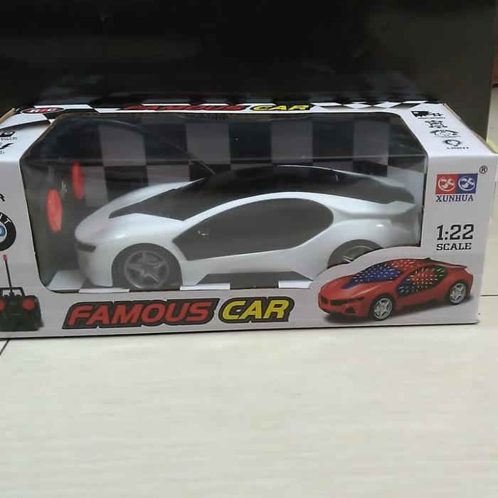 Gambar Mainan Mobil remot control - RC FAMOUS CAR #V535 - Putih dari S.r toys undefined Tokopedia