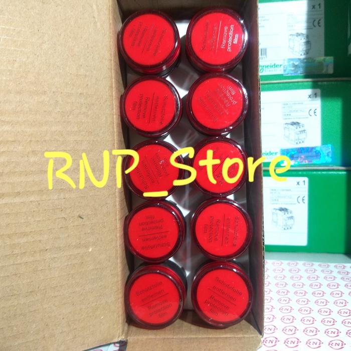 Gambar Pilot lamp lampu panel diameter 22mm 220vac ( merah kuning hijau ) - Merah dari RJE Electric undefined Tokopedia