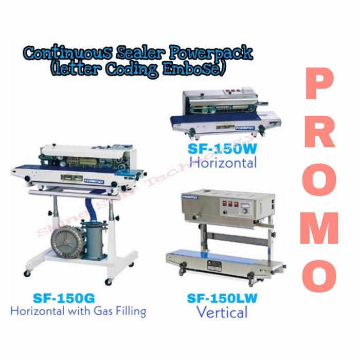 Gambar Powerpack Continuous Sealer Body STAINLESS SF-150W SF-150LW SF-150G Mesin Seal Continue - SF-150LW dari Shine Star Technology undefined Tokopedia