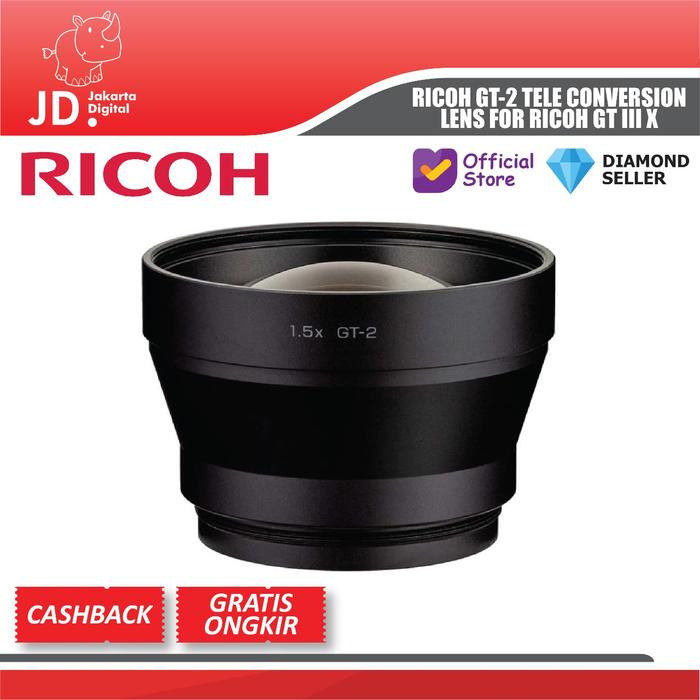 Promo Ricoh GT-2 GT2 Tele Conversion lens For Ricoh GR III X 