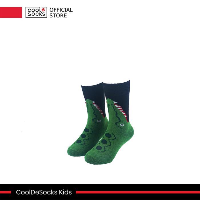 Gambar CoolDeSocks Kids | Kaos Kaki Anak Motif - Crocodile Bite - Medium dari CoolDeSocks undefined Tokopedia