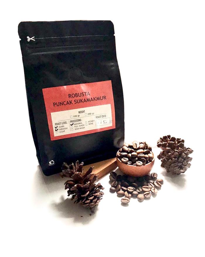Gambar Kopi Robusta Puncak Sukamakmur - 100 gram, Biji dari Magister Coffee undefined Tokopedia