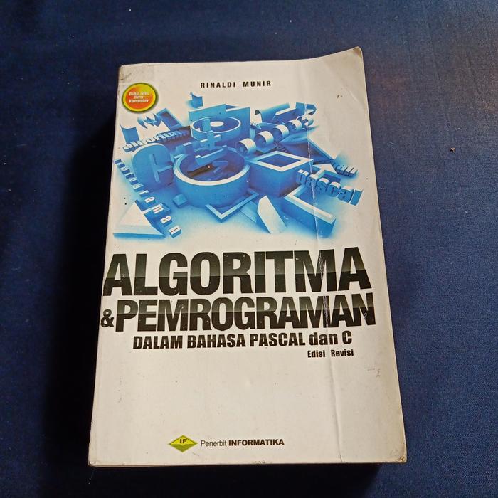 Gambar BUKU ALGORITMA DAN PEMROGRAMAN RINALDI MUNIR dari ABATAStore undefined Tokopedia