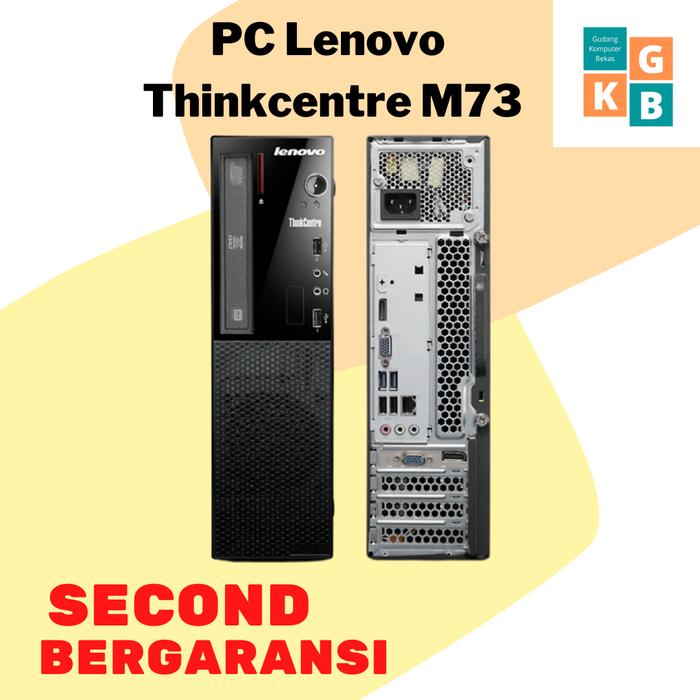 Gambar Komputer Lenovo Thinkcentre E73 SFF Core i3 gen4 dari GKB tokopedia undefined Tokopedia