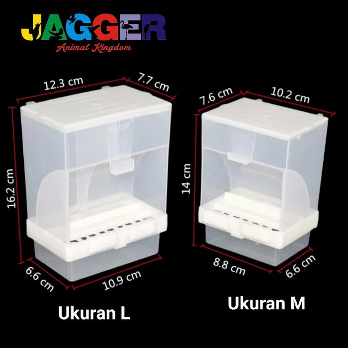 Gambar Dispenser Soliter Tempat Pakan Burung Lovebird Parkit Australia - M dari Glodok Burung Bandung undefined Tokopedia