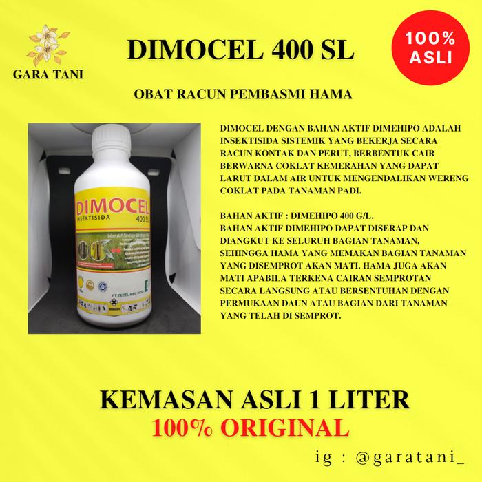 Gambar INSEKTISIDA DIMOCEL 400 SL ISI 1 LITER OBAT RACUN PEMBASMI HAMA dari toko_pertanian_ undefined Tokopedia