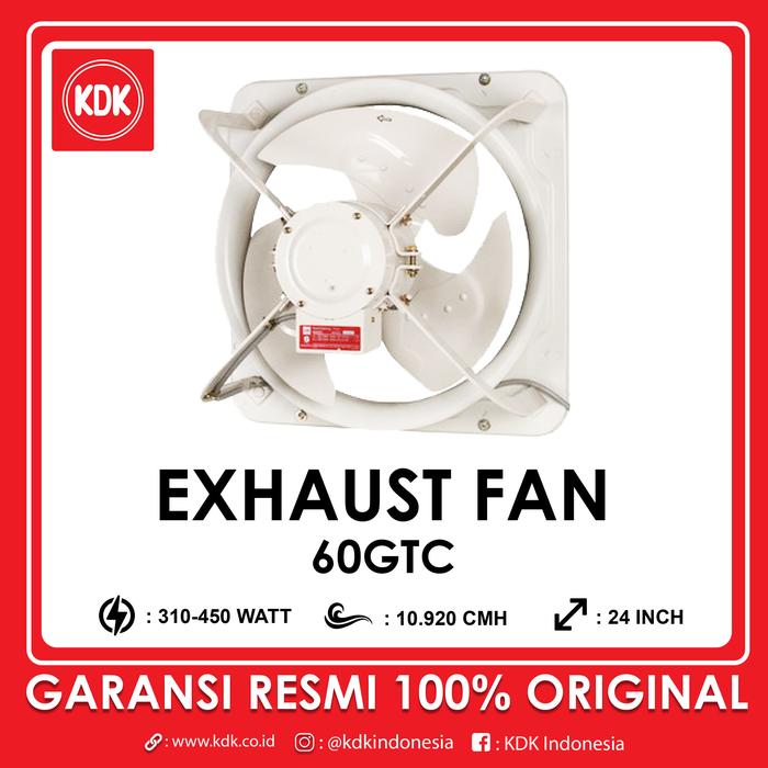 Gambar KDK 60GTC – Industrial Exhaust Fan 60cm 24 inch dari KDK Indonesia undefined Tokopedia