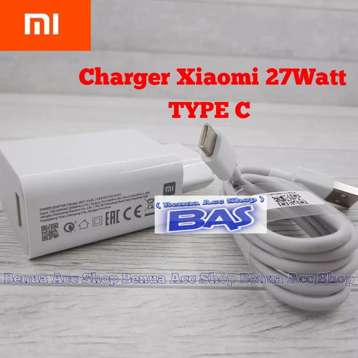 Charger Xiaomi Black Shark Pro Fast Charging 27watt Type C Original