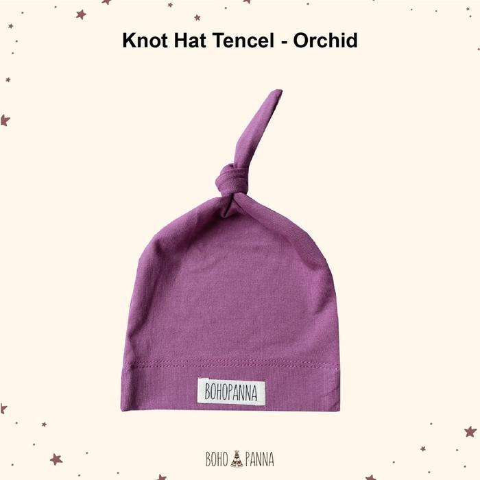 Gambar BOHOPANNA | Knot Hat Tencel | Topi bayi | Kidsneeds - Orchid dari kidsneeds_sby undefined Tokopedia
