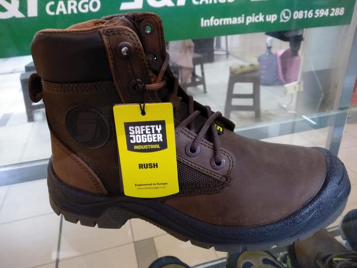 Gambar Sepatu Safety Jogger Rush Brown S3 - Cokelat, 39 dari JOSAFETY undefined Tokopedia