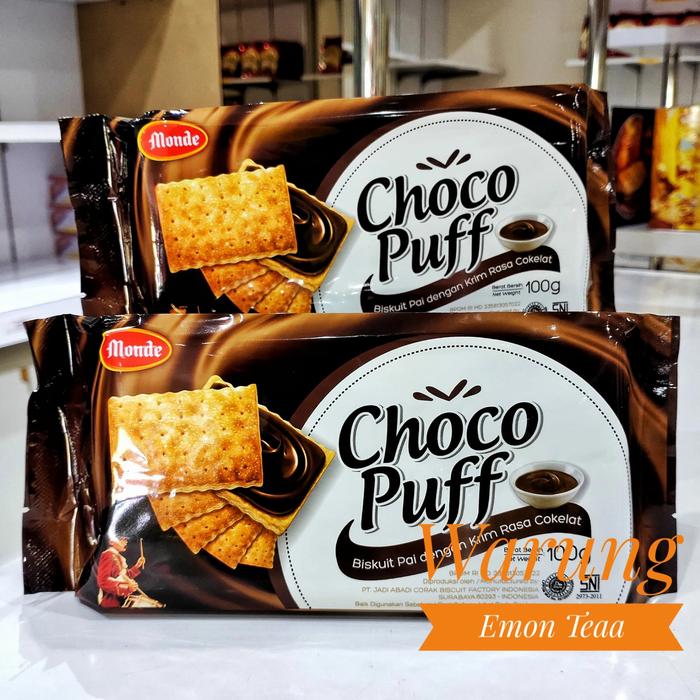 Gambar Monde Chocolate Puff 100gr dari warung emon teaa undefined Tokopedia