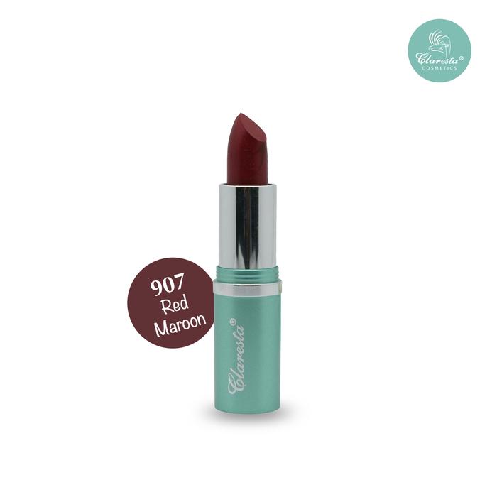 Gambar Claresta Lipstick Classic Seri 9 - 907 Red Maroon dari Clarestaindonesia undefined Tokopedia