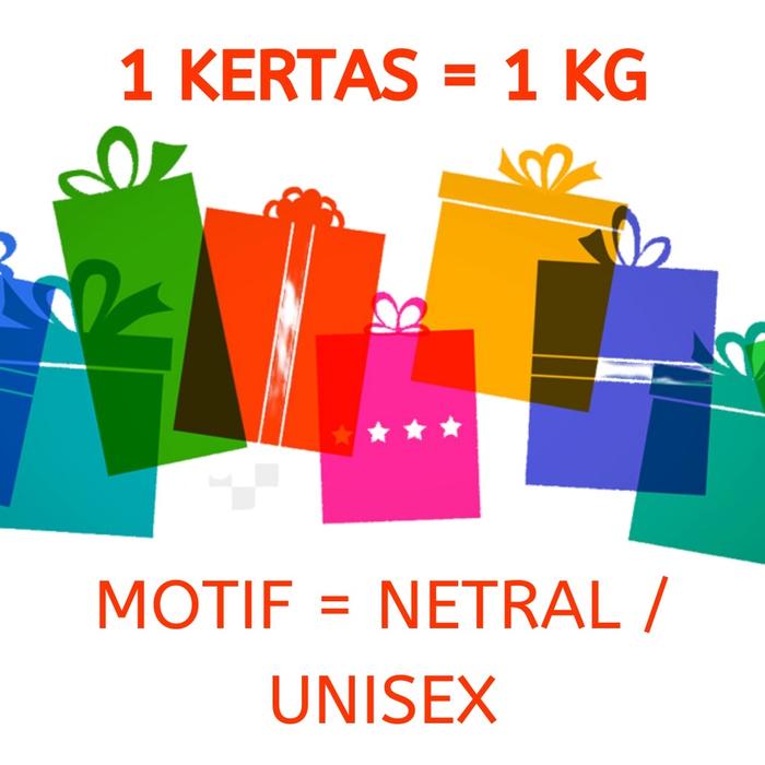 Gambar Kertas Kado Motif Unisex dari toserba tgr undefined Tokopedia