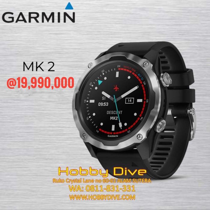 Garmin Descent Mk2 Dive Computer Scuba Diving Alat Diving