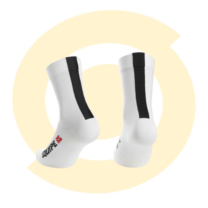 Gambar Kaos Kaki Sepeda Road Bike ASSOS RS Holy White Original - 43-46 cm dari Outsaddle Indonesia undefined Tokopedia