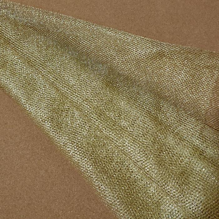 Gambar Kain jala emas/perak 0.5 meteran - Emas dari Kithara Store undefined Tokopedia