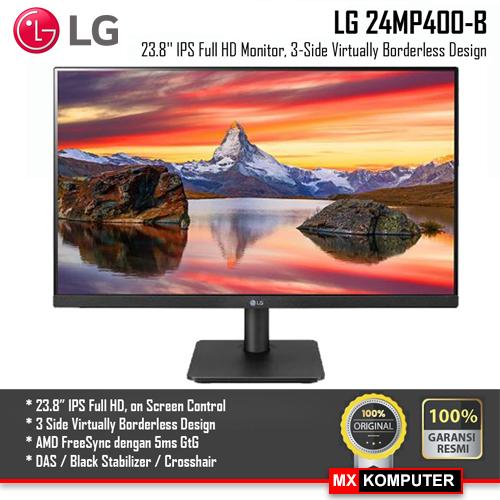 Jual LG 24MP400-B 23.8'' FHD IPS 