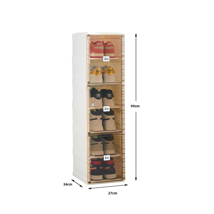 Gambar ANTBOX RAK LEMARI SEPATU SHOES CABINET STORAGE - 1x6 dari GOSHOPROXY undefined Tokopedia