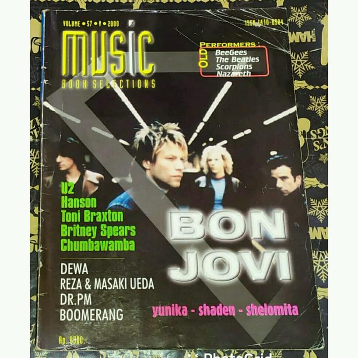 Gambar Majalah Music " BON JOVI " dari Luckymaxell undefined Tokopedia