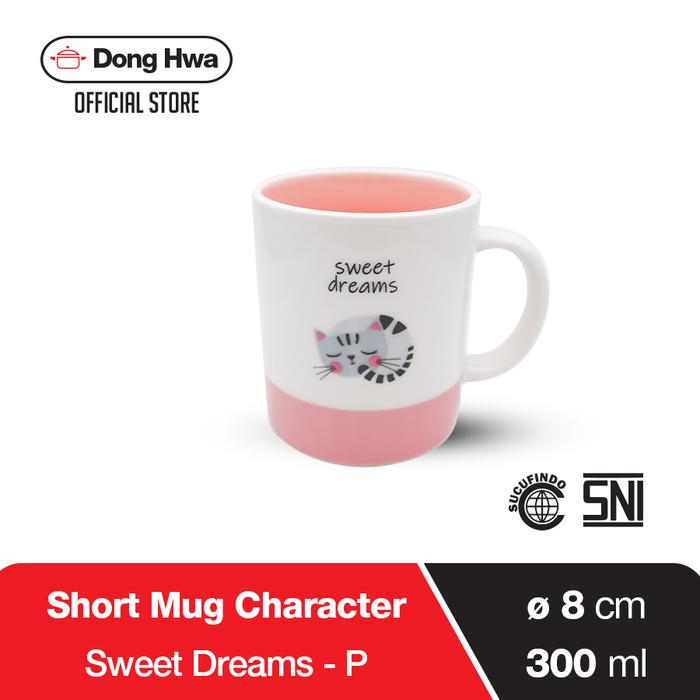Gambar DongHwa Mug Keramik 300 ML Two Tone Classic Style - 3 Varian - Pink dari Dong Hwa Indonesia undefined Tokopedia