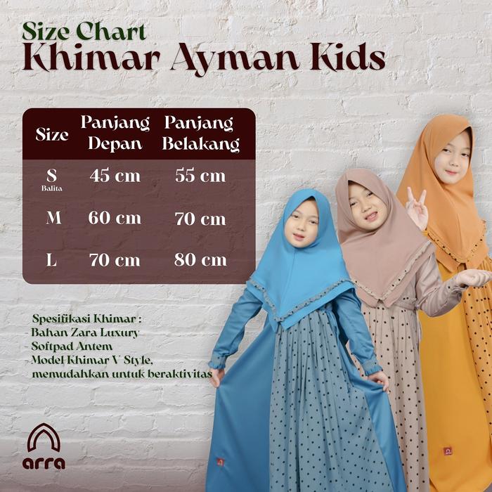 Gambar Gamis Couple Ibu dan Anak Perempuan Ayman Mustard Baju Muslim Sarimbit - Jilbab Anak, M dari nurmadina undefined Tokopedia