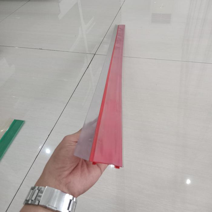 Gambar Price Tag Rak DC-17, Mika Label Harga, Price Rail, Rak Supermarket - Merah, PANJANG 120CM dari GALERI RAK IMPORT undefined Tokopedia