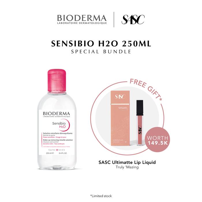 Gambar BIODERMA x SASC Sensibo H2O 250 ml Special Bundle dari Bioderma Indonesia undefined Tokopedia