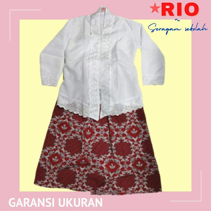 Gambar stelan seragam kebaya sunda SD /TK dari RIO SERAGAM SEKOLAH# undefined Tokopedia