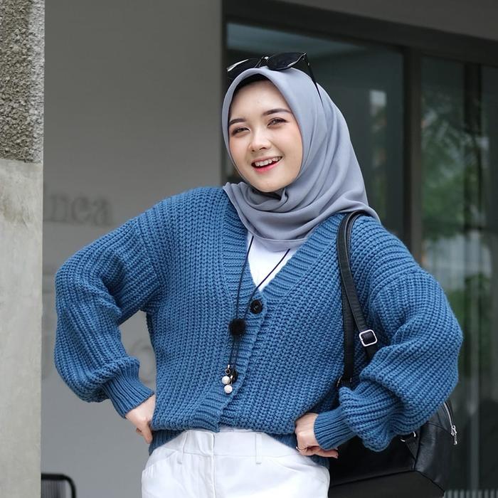 leinwande 最良 Tweed Fringe Cardigan カーディガン