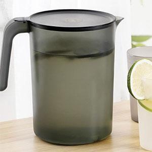 Gambar BONBOX Teko Air Plastik Water Jug Pitcher Air 2 Liter Multifungsi - Hitam dari Asera Decor undefined Tokopedia