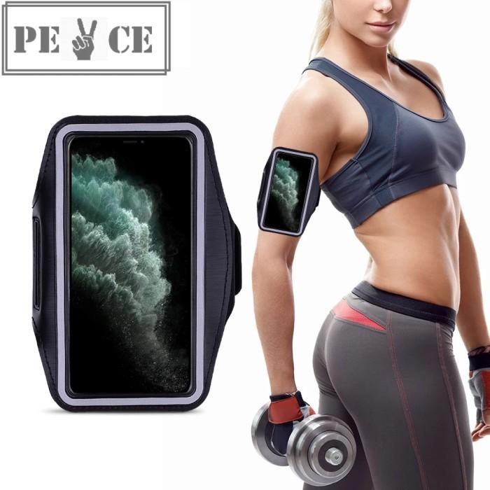 Gambar Sport Arm Band Case Iphone Xs Max Running Armband Phone Holder dari Jaya Case STORE undefined Tokopedia