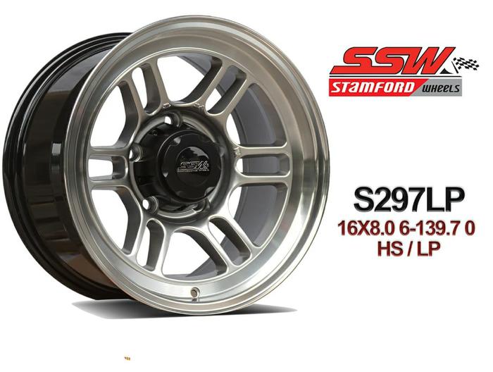 Gambar Velg Mobil SSW S297LP R16x8 6X139,7 ET 0, (GMD,HS/LP) - HS/LP dari StarWheels undefined Tokopedia