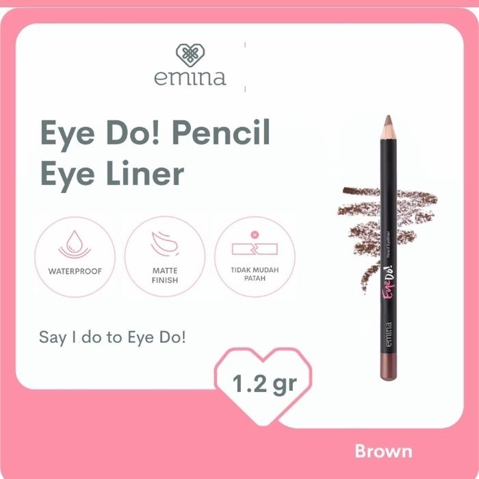 Gambar Emina Eye Do! Pencil Eye Liner - Brown dari Lyvs undefined Tokopedia