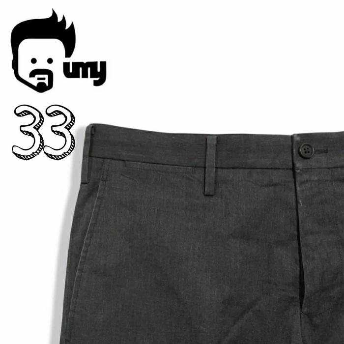 Gambar celana kerja bahan pria slim fit dari gumystr undefined Tokopedia