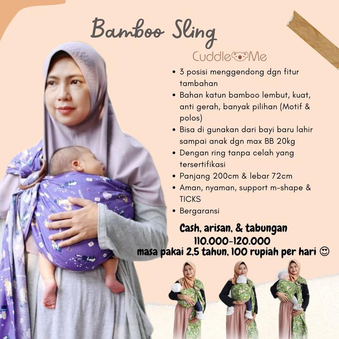 Baby Carrier Ring Sling Bamboo Cuddle Me Shop Review Ring