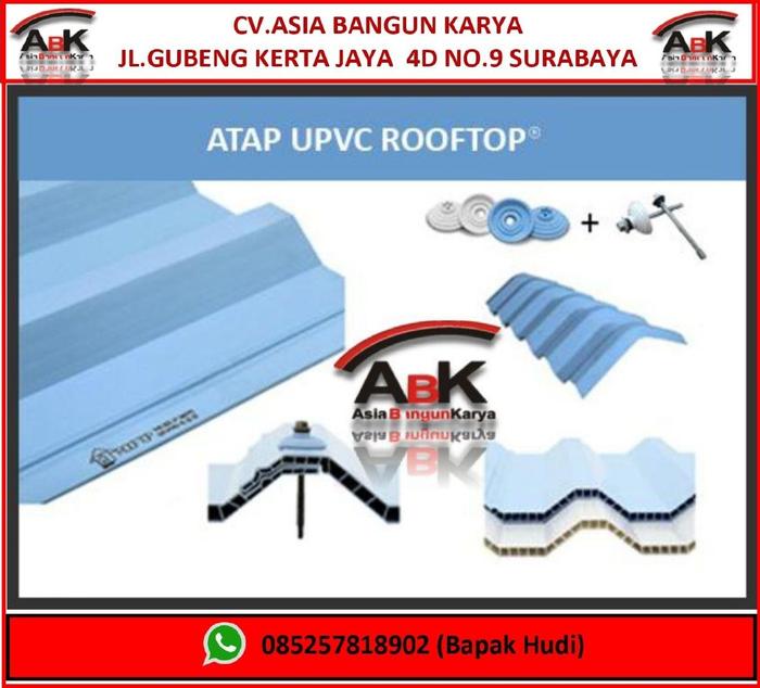 Gambar Atap PVC Rooftop dari CV ASIA BANGUN KARYA undefined Tokopedia