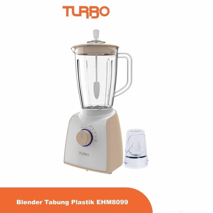 Gambar Blender Plastik Turbo 2L EHM 8099 New Colour - Garansi Resmi 3 Tahun - Cream dari Wijayautama_Shop undefined Tokopedia