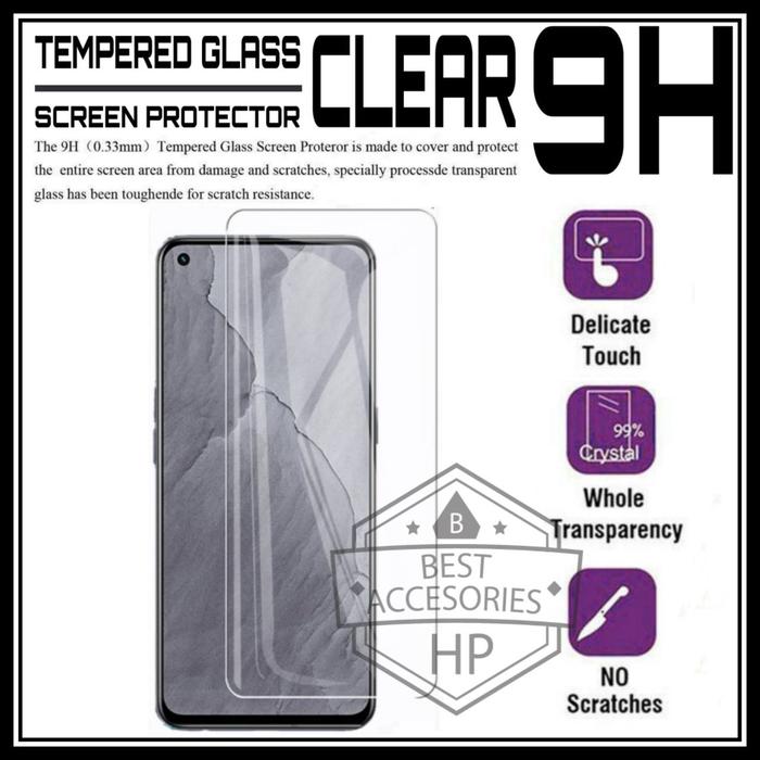 Gambar OPPO RENO5 4G / RENO 5 5G TEMPERED GLASS CLEAR SCREEN GUARD BENING 9H - CLEAR dari Best Accesories Hp undefined Tokopedia