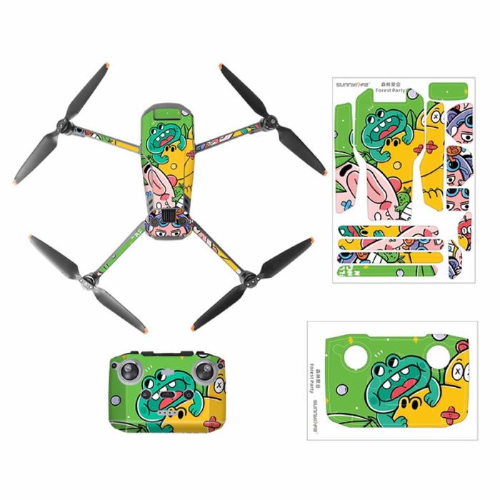 Gambar Sunnylife Sticker DJI Mavic 3 Waterproof Scratch-Proof Film Adhesive - Forest Party dari Jakarta Digital 8 undefined Tokopedia