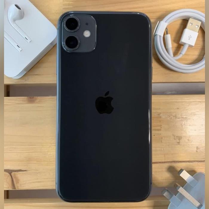 Gambar iphone 11 64gb second - Hitam dari Gudanggadgetjkt undefined Tokopedia